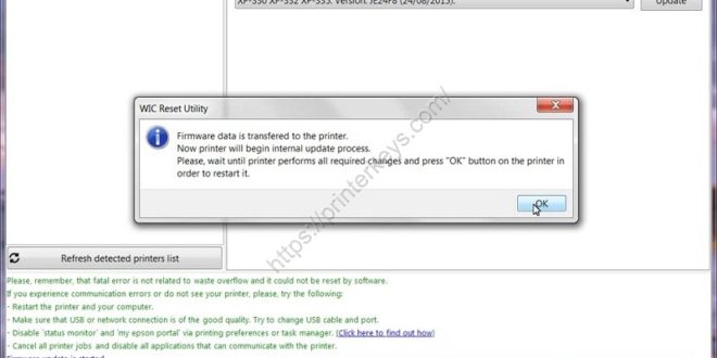 epson l3116 firmware