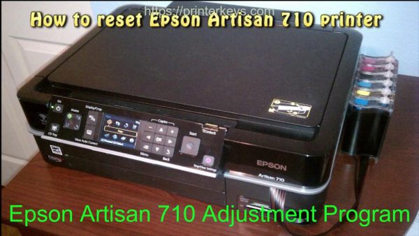 Epson Artisan 710 Adjustment Program