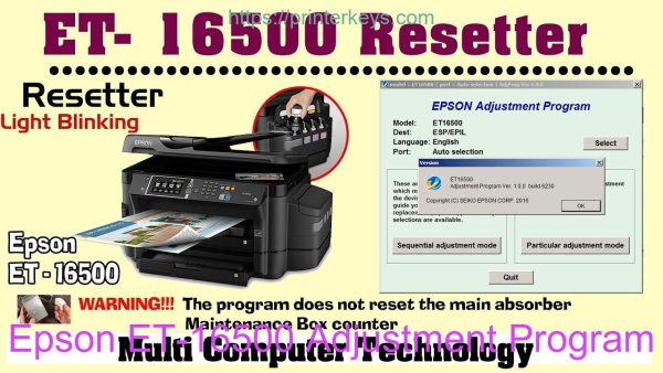 Epson ET-16500 Adjustment Program