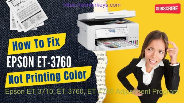 Epson ET-3710, ET-3760, ET-4760 Adjustment Program