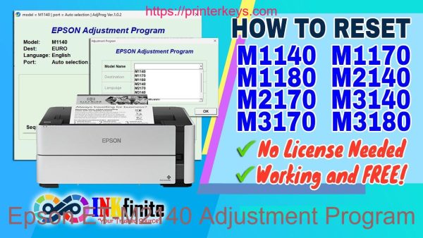 Epson ET-M2140 Adjustment Program