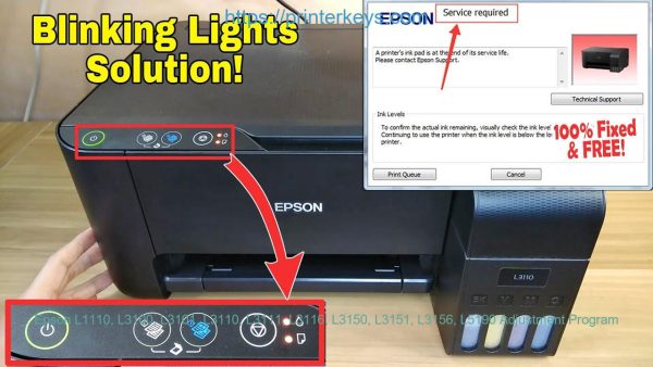 Epson L1110, L3100, L3101, L3110, L3111, L3116, L3150, L3151, L3156, L5190 Adjustment Program