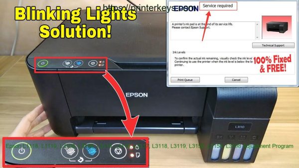 Epson L1118, L1119, L3106, L3108, L3115, L3116, L3117, L3118, L3119, L3156, L3158, L3198 Adjustment Program