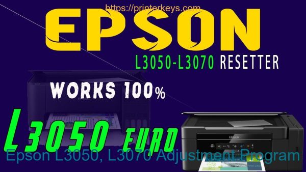 Epson L3050, L3070 Adjustment Program