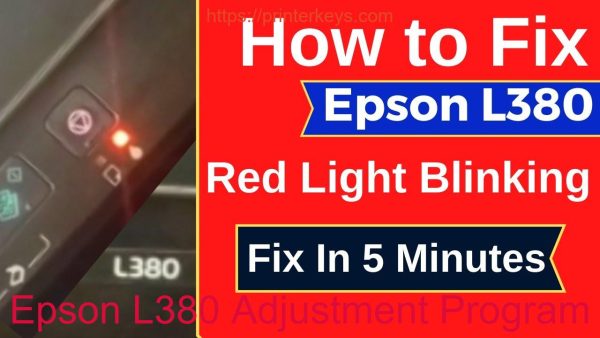 Epson L380 Adjustment Program