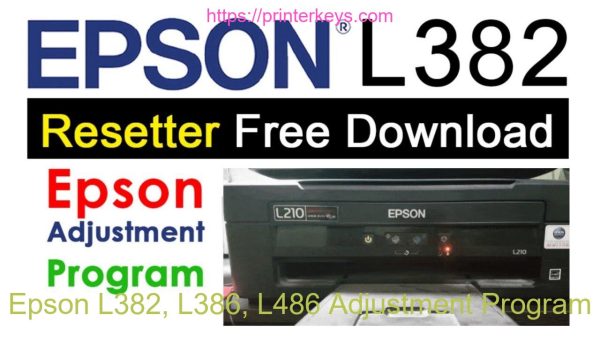 Epson L382, L386, L486 Adjustment Program