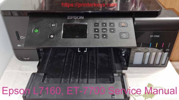 Epson L7160, ET-7700 Service Manual