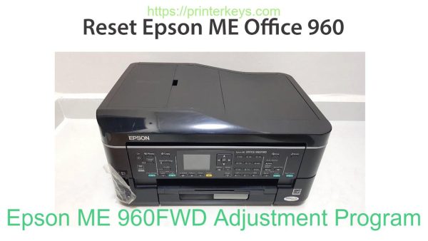 Epson ME 960FWD Adjustment Program