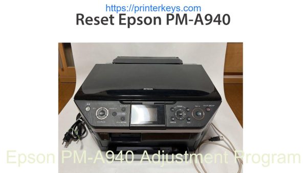 Epson PM-A940 Adjustment Program