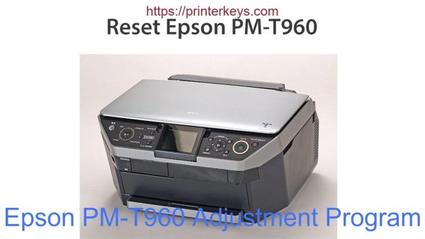 Epson PM-T960 Adjustment Program