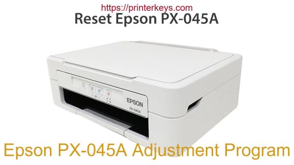 Epson PX-045A Adjustment Program