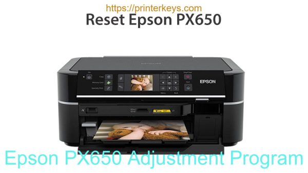 Epson PX650 Adjustment Program