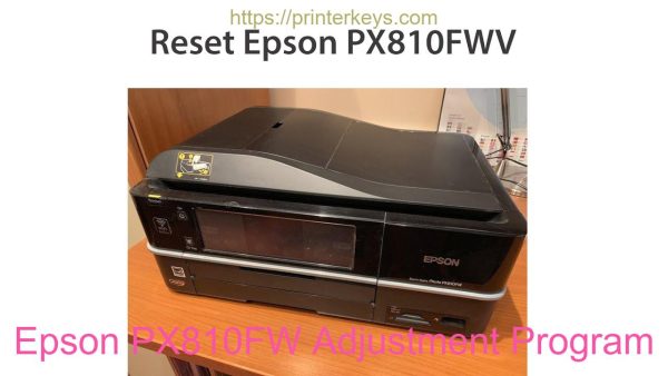 Epson PX810FW Adjustment Program