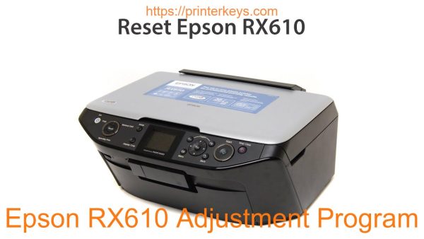 Epson RX610 Adjustment Program