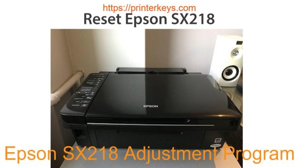 Epson SX218 Adjustment Program