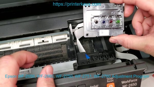 Epson WF-2650, WF-2660, WF-2750, WF-2751, WF-2760 Adjustment Program