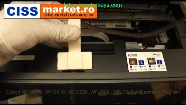 Epson WF-3010, WF-3510, WF-3520, WF-3530, WF-3540 Adjustment Program