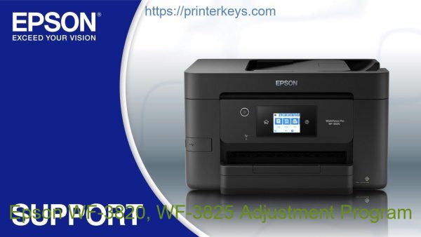 Epson WF-3820, WF-3825 Adjustment Program