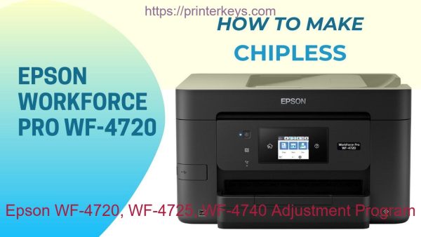 Epson WF-4720, WF-4725, WF-4740 Adjustment Program