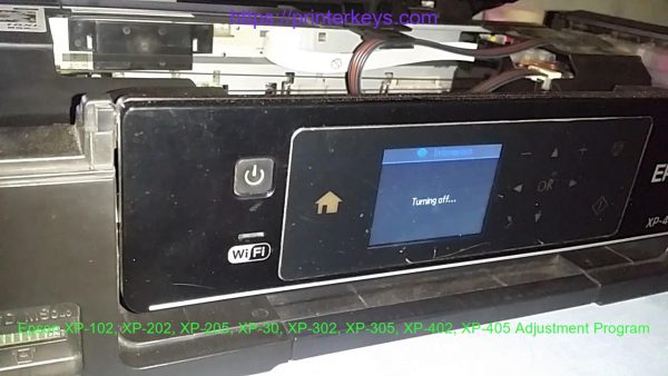 Epson XP-102, XP-202, XP-205, XP-30, XP-302, XP-305, XP-402, XP-405 Adjustment Program