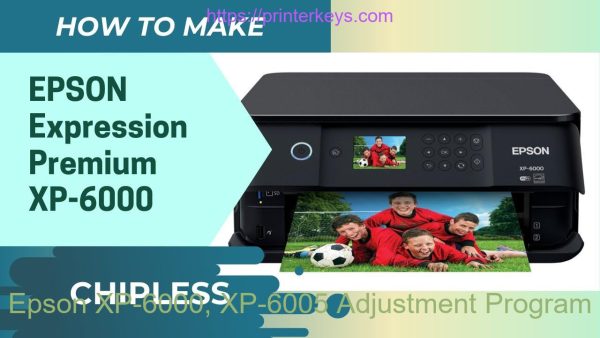 Epson XP-6000, XP-6005 Adjustment Program